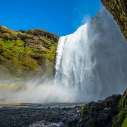 Skogafoss up Close